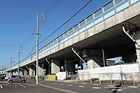 RC連続穴あき床版橋の例（神領高架橋）