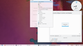 Plasma 5 showing KRunner and display management