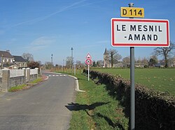 Skyline of Le Mesnil-Amand