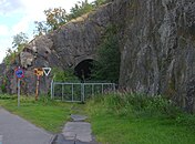 Tunnelmynningen vid Stadsgården