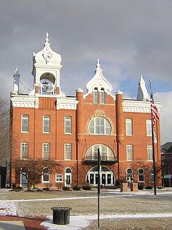 Town hall of the Village of Wellington