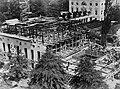 The modern West Wing under construction, c. 1933