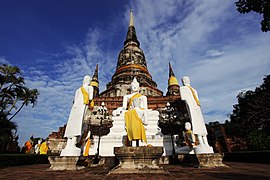 #15 วัดใหญ่ชัยมงคล จังหวัดพระนครศรีอยุธยา.jpg Yakuzakorat Wat Yai Chaiyamongkhon (วัดใหญ่ชัยมงคล, "Grand Temple of Auspicious Victory"), Phra Nakhon Si Ayutthaya District, Phra Nakhon Si Ayutthaya Province