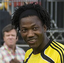 Andrés Mendoza als speler van Columbus Crew in 2010