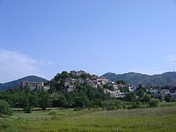 Skyline of Gallo Matese