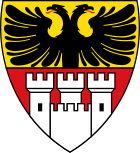 Stadtwappen der kreisfreien Stadt Duisburg