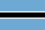 Bandiera della nazione Botswana