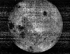 First image of the far side of the Moon from Luna 3 (1959)