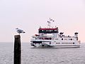 Veerboot Monnik tussen Lauwersoog en Schiermonnikoog