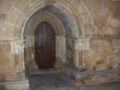 Side door in the choir