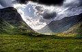 Image 10Glen Coe ((Scottish Gaelic: Gleann Comhann) is a glen in the Highlands. It lies in the southern part of the Lochaber committee area of Highland Council, and was formerly part of the county of Argyll. Photo Credit: Gil.cavalcanti