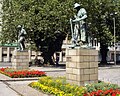 Deutsch: Denkmal Bergmann und Hüttenmann