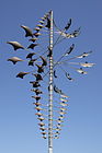 Lyman Whitaker The Twister Star Huge, sculptura generis whirligig.