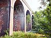 Part of the seven arches railway viaduct in Cheadle Hulme