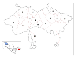 Distretto di Soʻx – Mappa