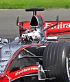 Räikkönen at Silverstone, April 2006