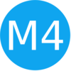 M4 logo