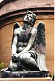 Augusto Rivalta, statue of a mourning angel, Cimitero delle Porte Sante, Florence, 1857-1925