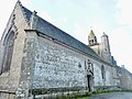 Chapelle Saint-Colomban, façade nord (chemin du Gourec).