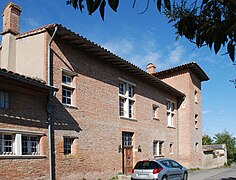 Château d'Auzil (façade nord).