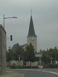 The church in Charsonville