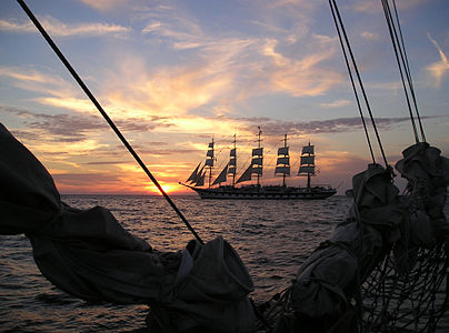 Fünfmastvollschiff "Royal Clipper" vor Pula