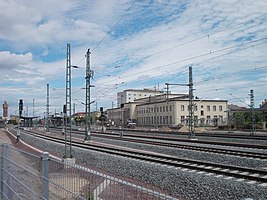 Bahnhof Merseburg, Gleisfeld nach dem Umbau (2013)