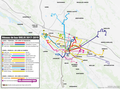 Réseau IDELIS entre 2017 & 2019