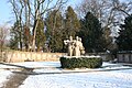 Memorial of the dead soldiers in World War I and II