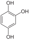 Strukturformel Hydroxyhydrochinon