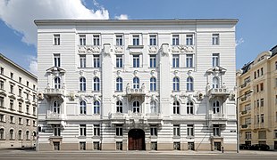 Former Marine Departement of the Ministry of War of Austro-Hungarian Monarchy, exterior