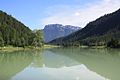 Blick vom Pillersee auf die Steinplatte