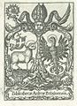 Exlibris für die Bischöfliche Hofbibliothek Brixen, um 1580