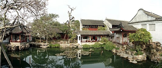 Der Garten des Meisters der Netze in Suzhou