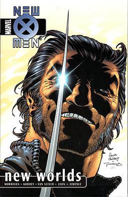 Cover of New X-Men: New World  (2002), trade paperback collected editionArt by Frank Quitely.