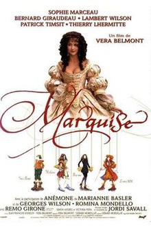 Film poster showing Sophie Marceau