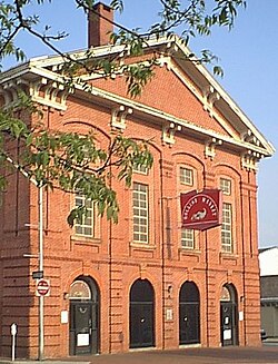 Hollins Market, the oldest public market building still in use in Baltimore