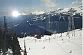 Whistler Mountain on April 26 ,2009