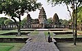 The inner enclosure seen from the southern outer gopura