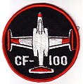 CF-100 badge worn by Canadian Forces crews in the 1970s and 80s