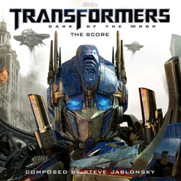 Soundtrack-albumin Transformers: Dark of the Moon – The Score kansikuva