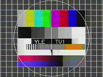 Yle TV1:n testikuva 1990–1998.