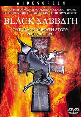 DVD-julkaisun The Black Sabbath Story, Vol 2 kansikuva