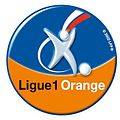 Premier logo de la Ligue 1 de 2002 à 2008, avec le naming d'Orange.