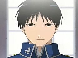 Roy Mustang, a Láng Alkimista az első animében