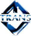 Logo pertama Trans TV saat siaran percobaan yang dipakai dari 10 November hingga 15 Desember 2001. Selanjutnya logo ini dipakai sebagai logo perusahaan hingga 15 Desember 2006