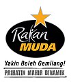 Logo Rakan Muda Fasa II, dengan slogan " Yakin Boleh Gemilang!"