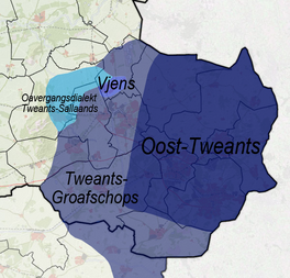 Tweants taalgebeed en zinne indeling