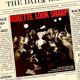 Обложка альбома Roxette «Look Sharp!» (1988)