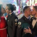 Beijo em formatura da Polícia Militar causaram comentários LGBTfobicos no Distrito Federal - Reprodução/Facebook